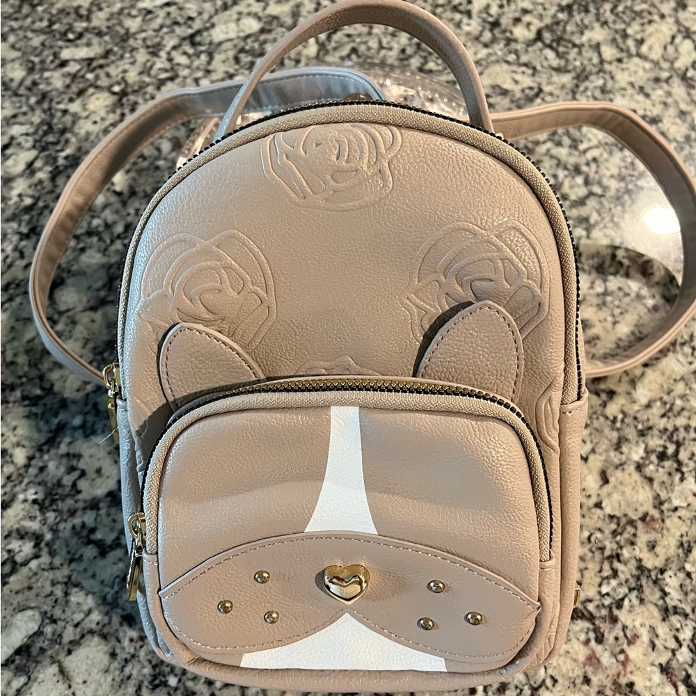 Betsey Johnson French bulldog mini backpack